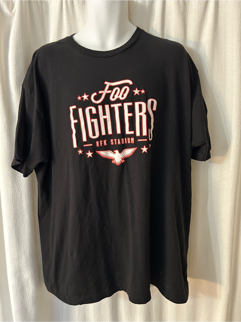 Tee: foo fighter rfk stadium tour shirt dbl sided xxl 2015?